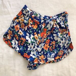 MINK PINK Floral High Waist Women's Shorts